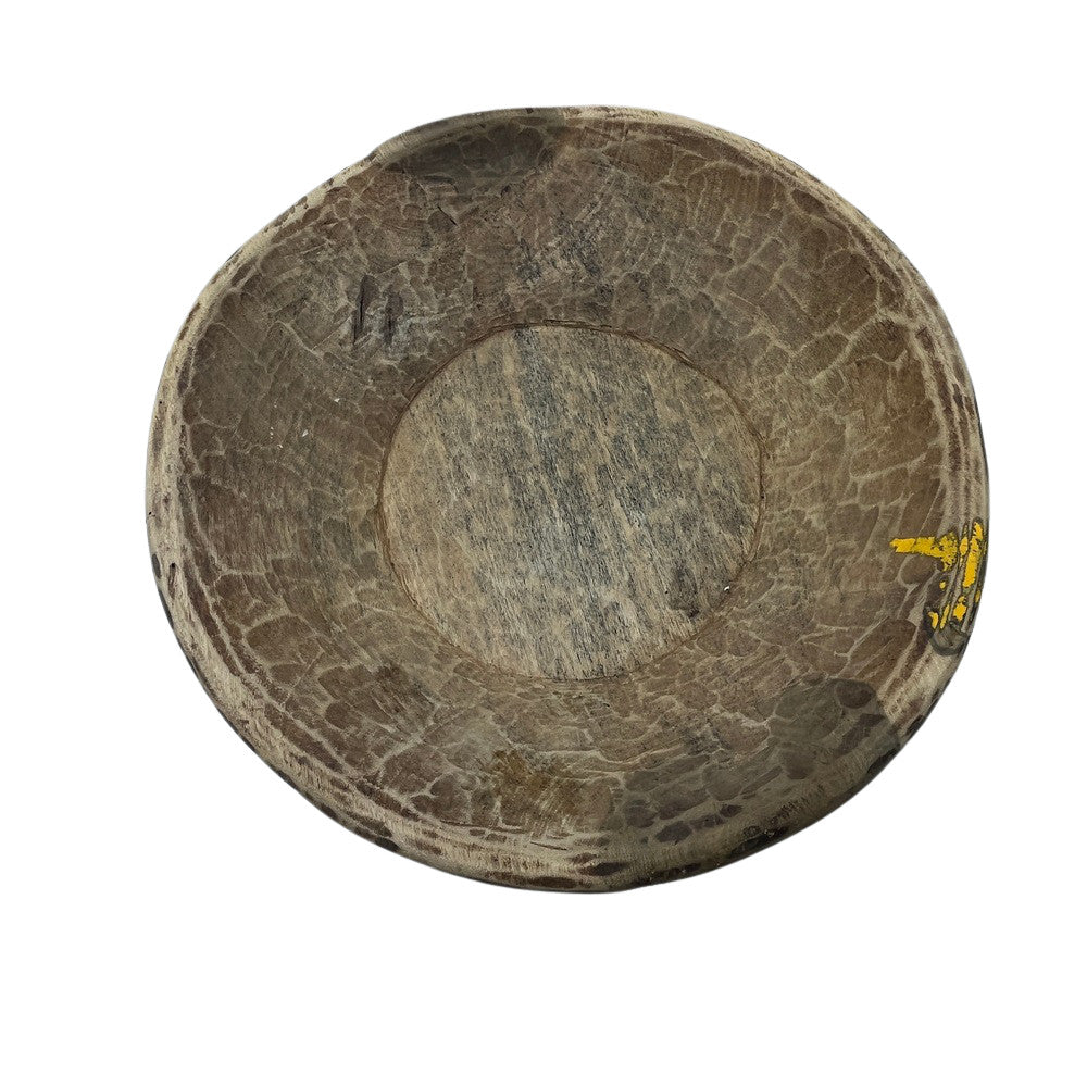 Vintage Wooden Parat Bowl - Small - Berbere Imports