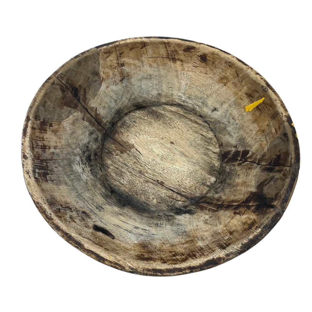 Vintage Wooden Parat Bowl - Small - Berbere Imports