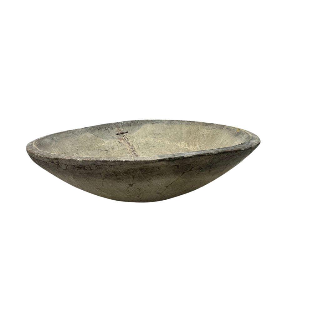 Vintage Wooden Parat Bowl - Small - Berbere Imports