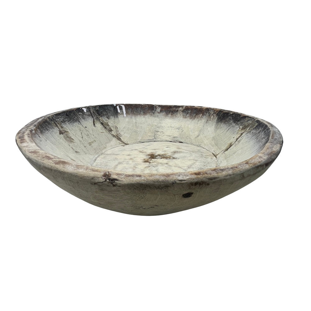 Vintage Wooden Parat Bowl - Small - Berbere Imports