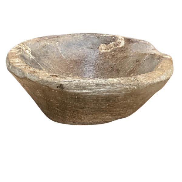 Vintage Wooden Bowl - Berbere Imports