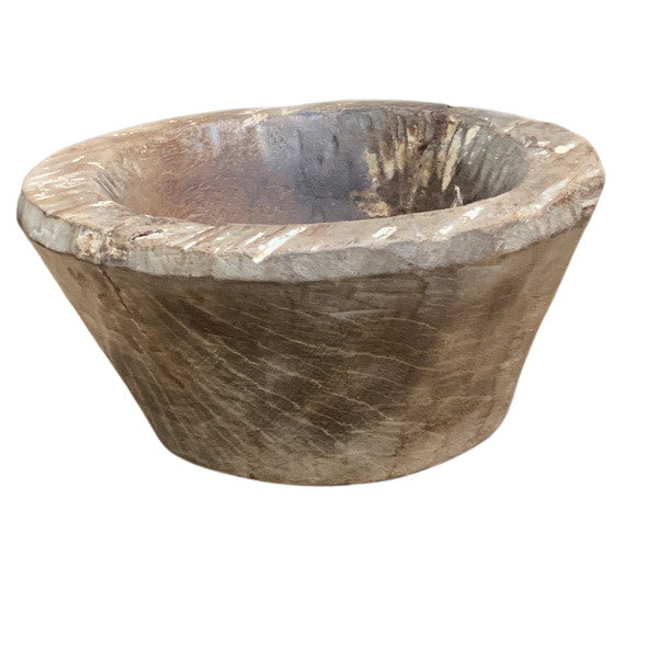 Vintage Wooden Bowl - Berbere Imports