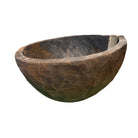 Vintage Indian Wooden Naga Bowl - Berbere Imports