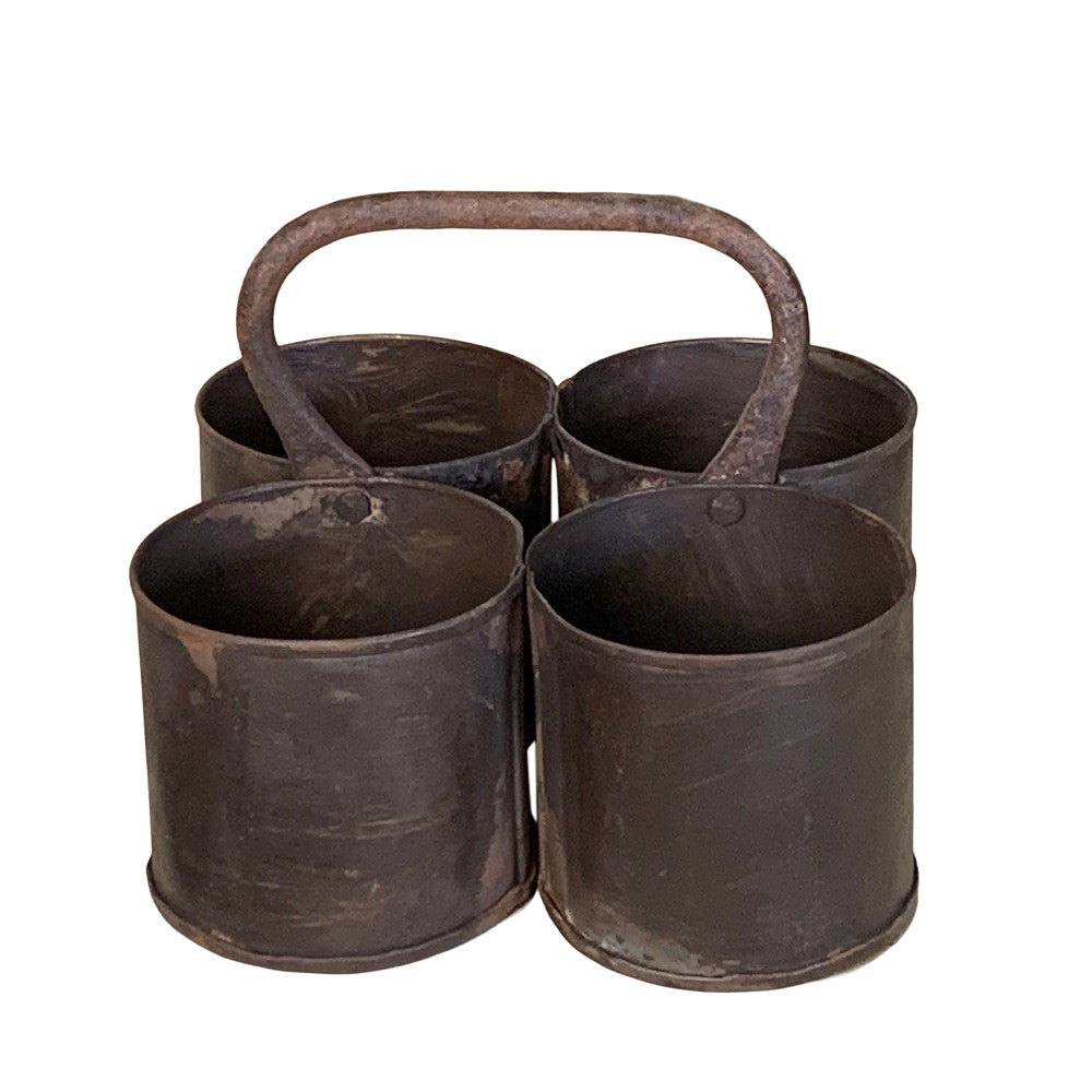 Iron Serving Bowls With Handle - Berbere Imports