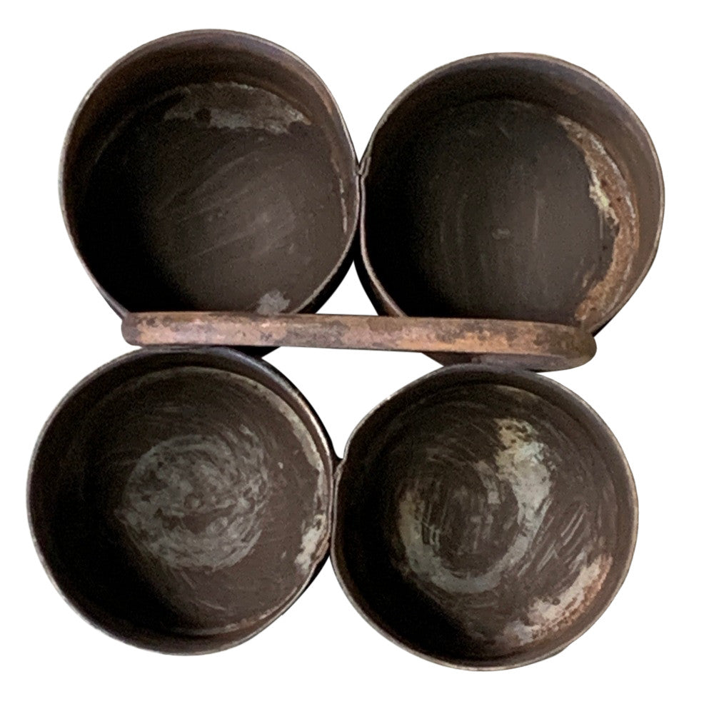 Iron Serving Bowls With Handle - Berbere Imports