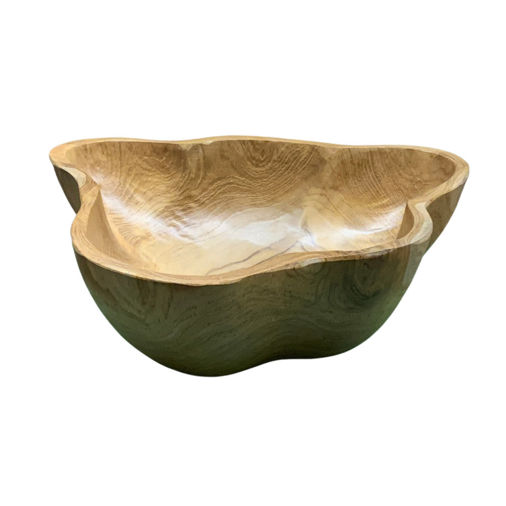 Medium Wooden Bowl - Berbere Imports