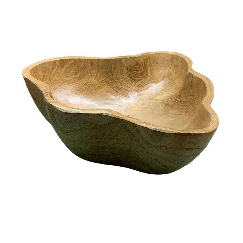 Medium Wooden Bowl - Berbere Imports