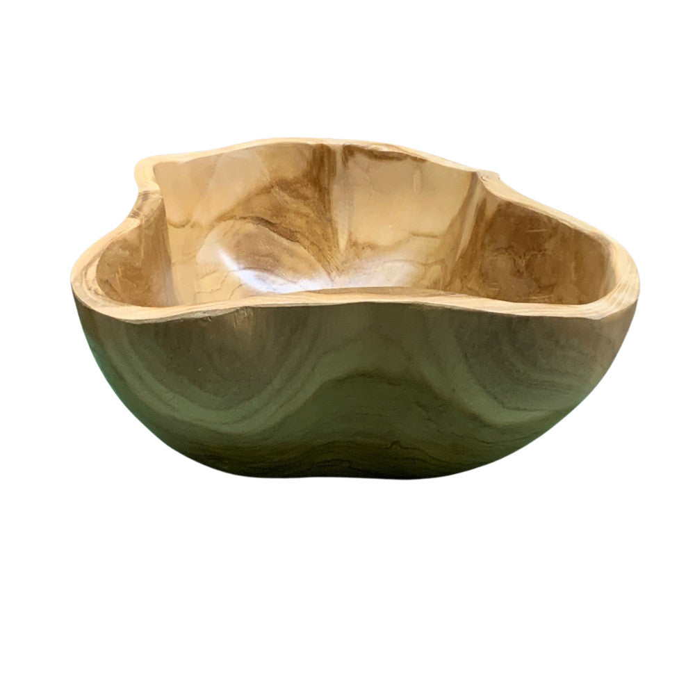 Medium Wooden Bowl - Berbere Imports