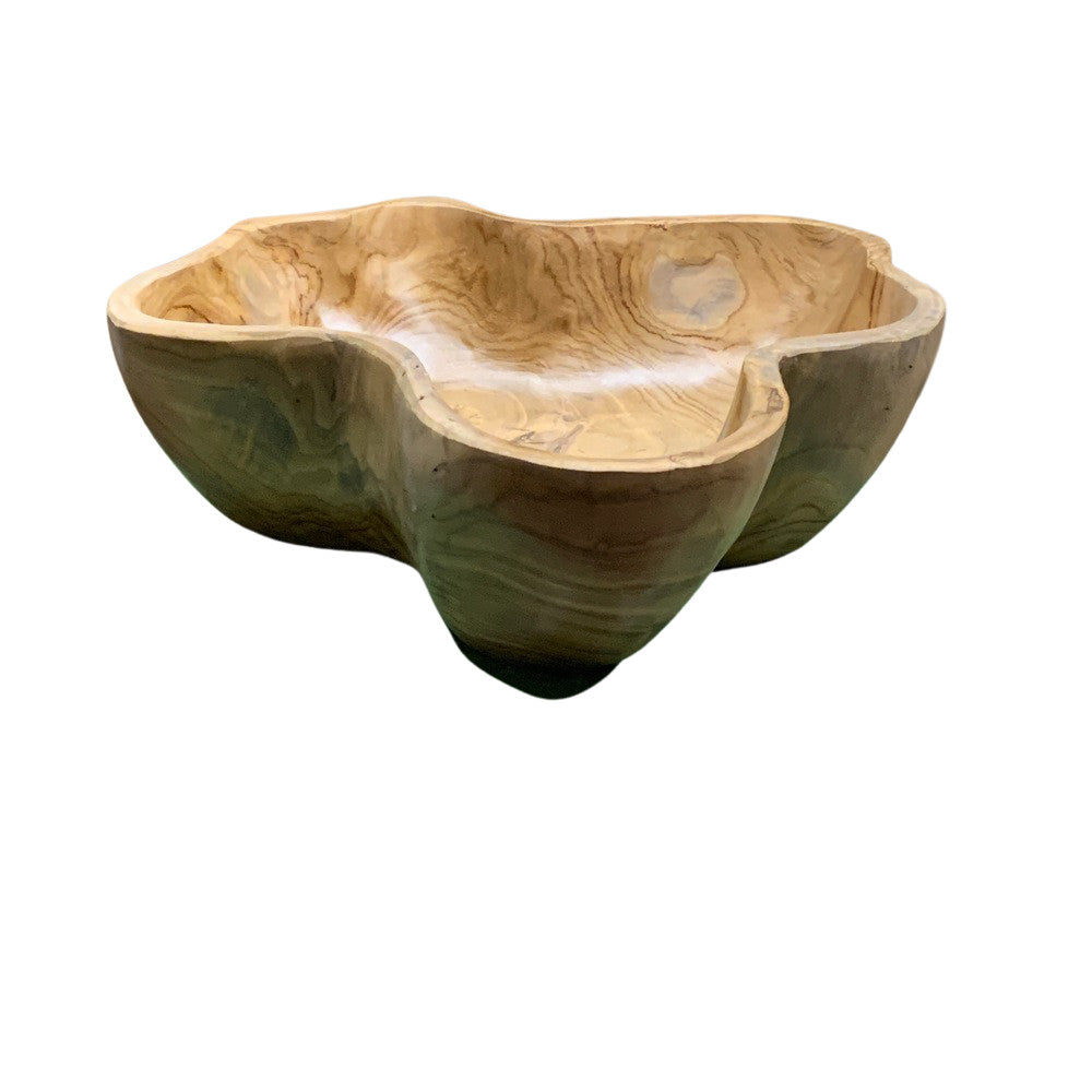 Medium Wooden Bowl - Berbere Imports