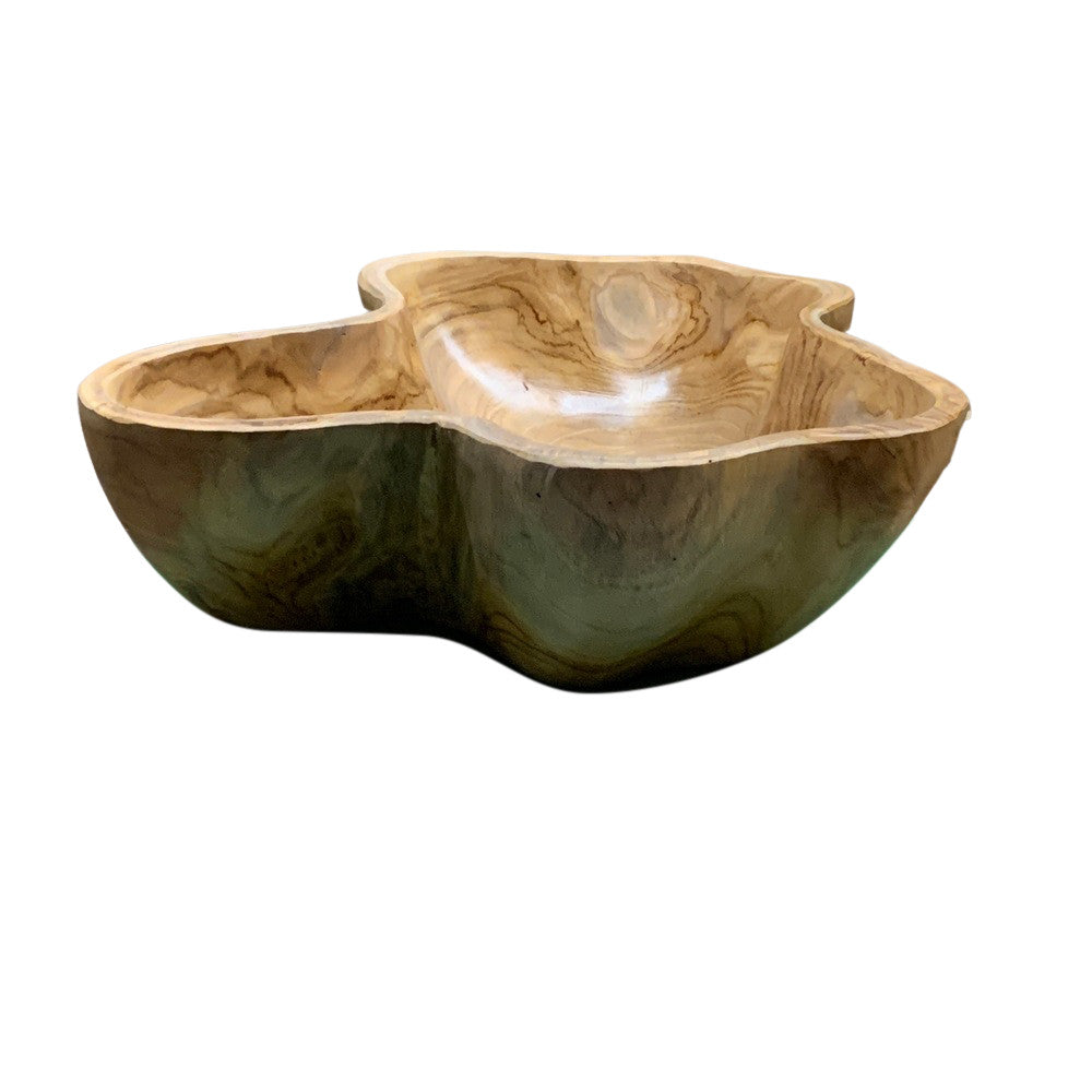 Medium Wooden Bowl - Berbere Imports