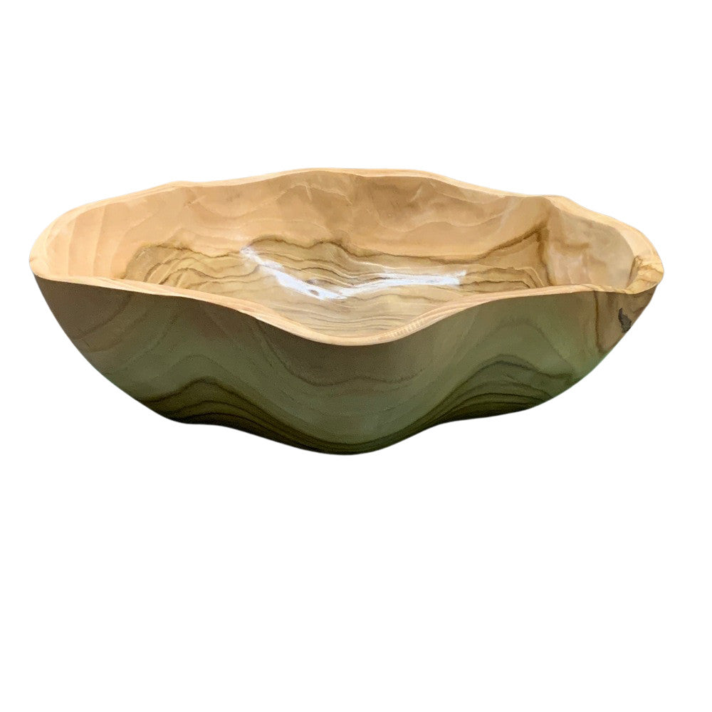 Medium Wooden Bowl - Berbere Imports