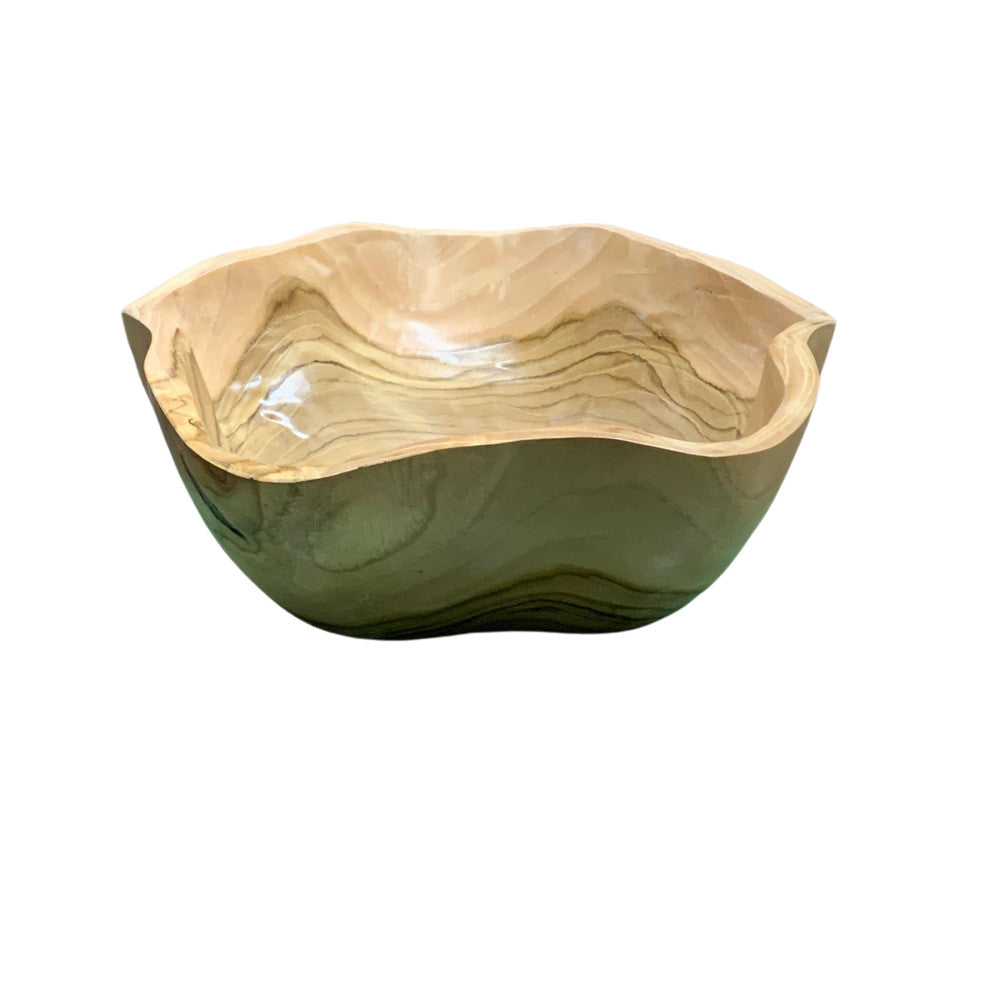 Medium Wooden Bowl - Berbere Imports