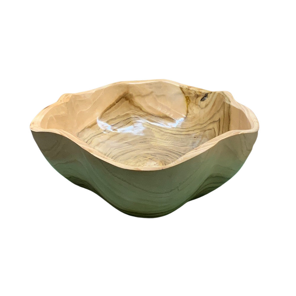 Medium Wooden Bowl - Berbere Imports