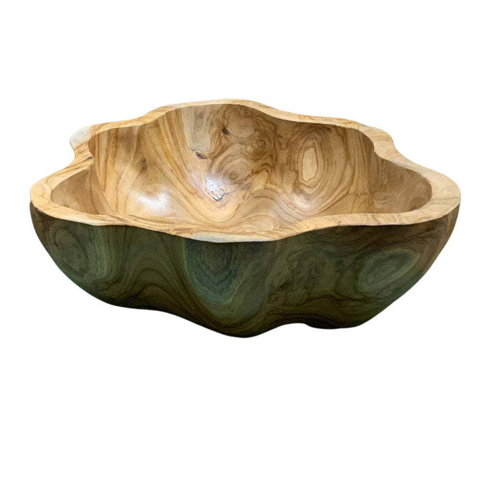 Medium Wooden Bowl - Berbere Imports