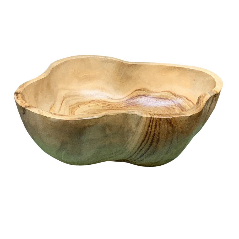 Medium Wooden Bowl - Berbere Imports