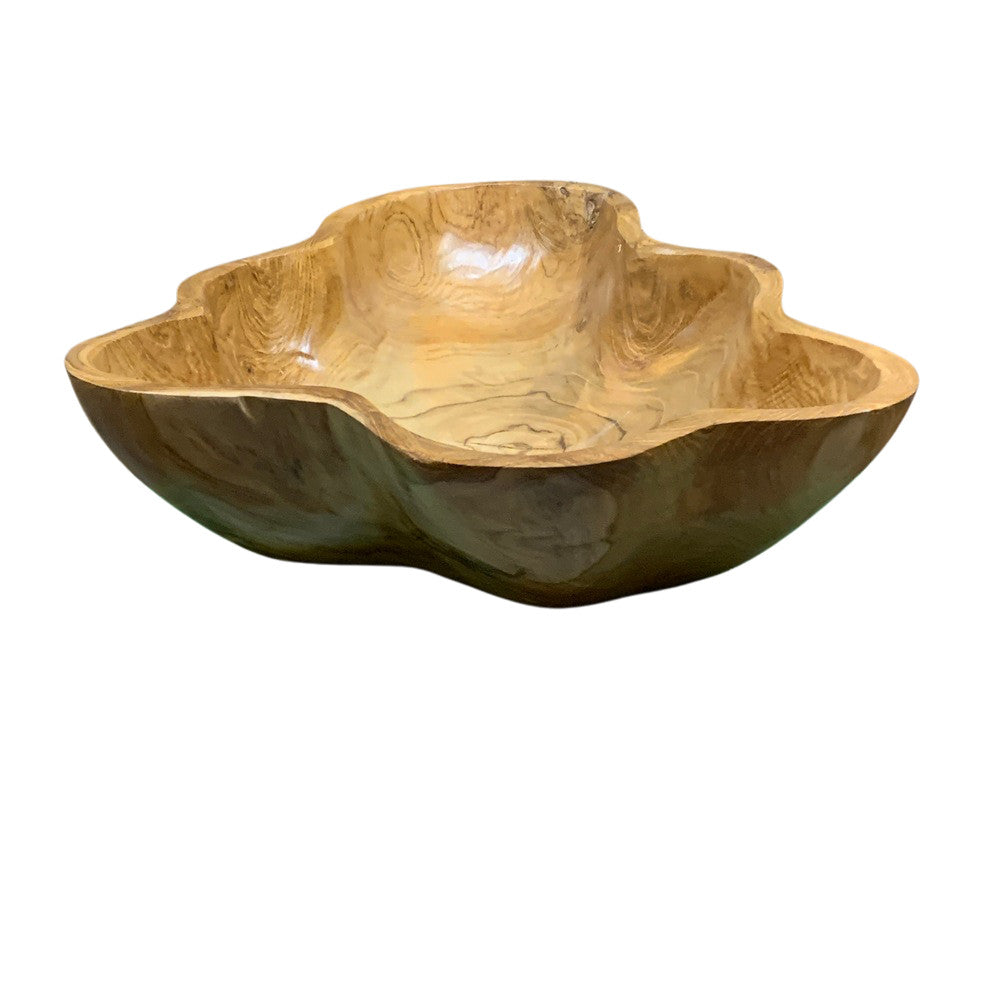 Medium Wooden Bowl - Berbere Imports