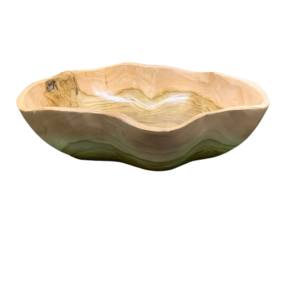 Medium Wooden Bowl - Berbere Imports