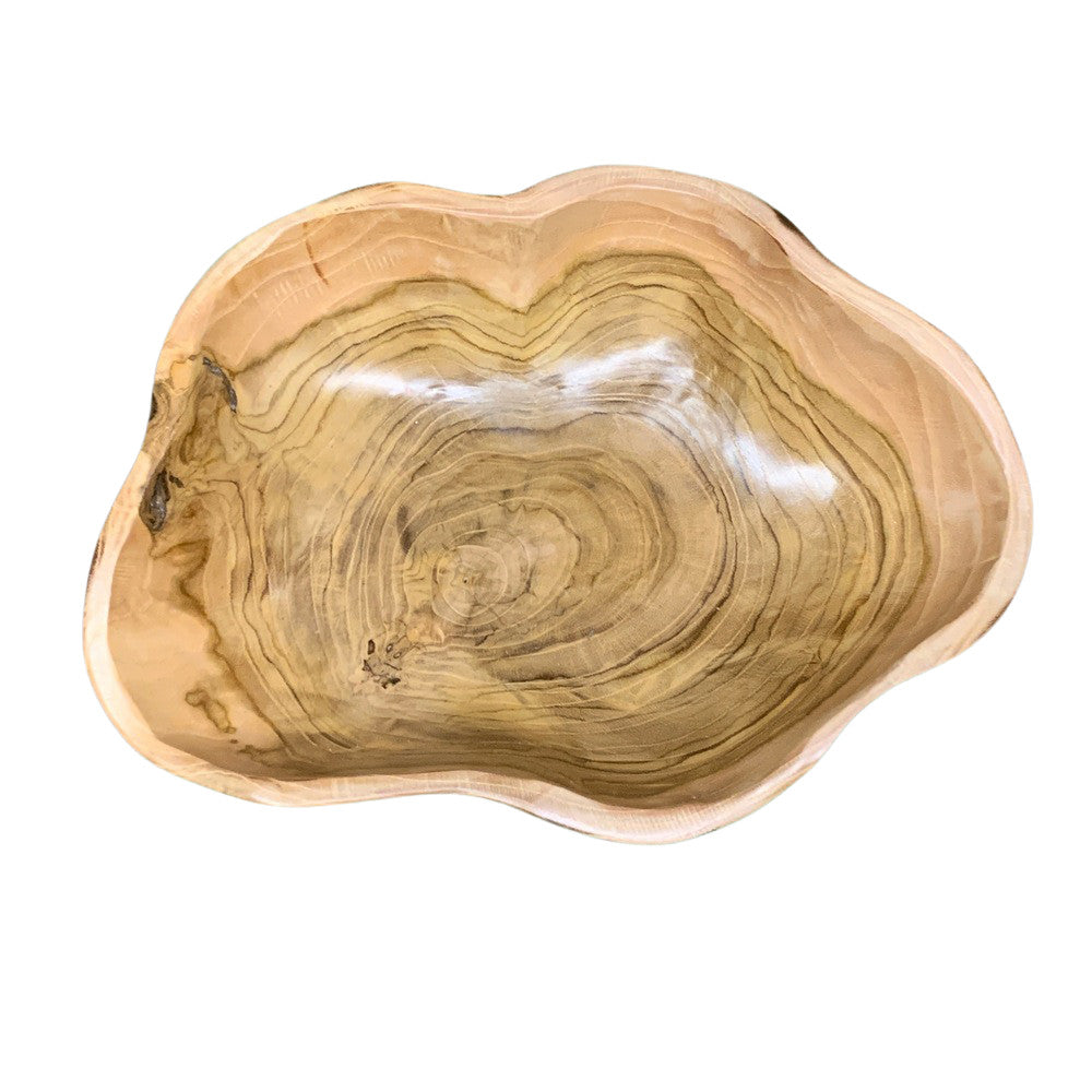 Medium Wooden Bowl - Berbere Imports