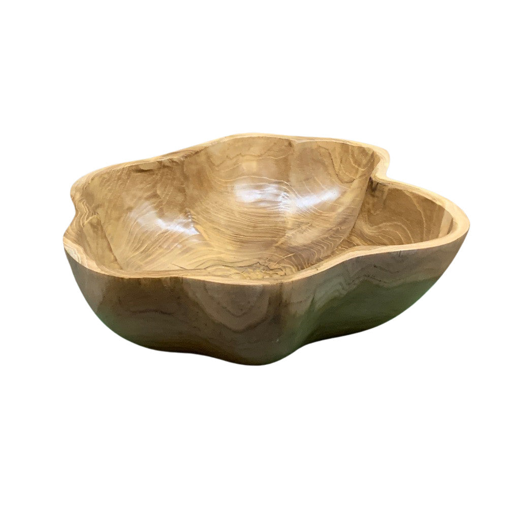 Medium Wooden Bowl - Berbere Imports