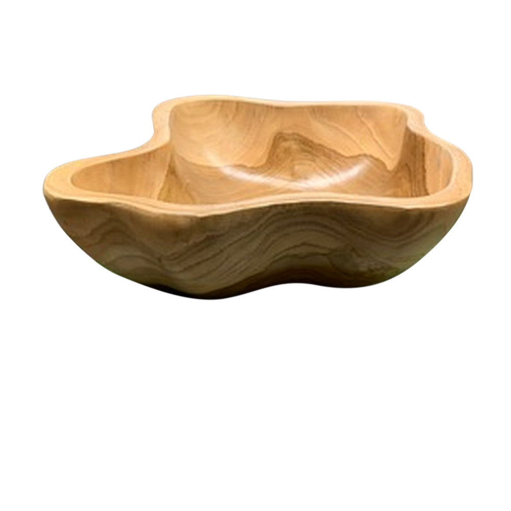 Medium Wooden Bowl - Berbere Imports