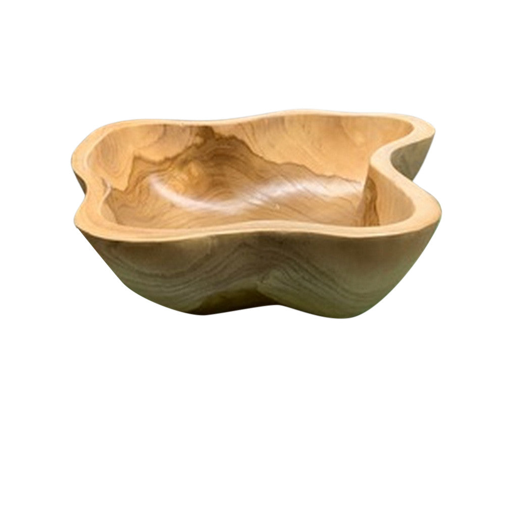 Medium Wooden Bowl - Berbere Imports