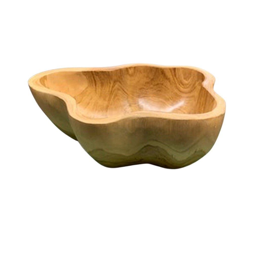 Medium Wooden Bowl - Berbere Imports