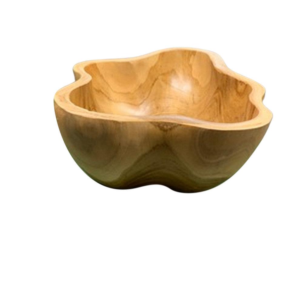 Medium Wooden Bowl - Berbere Imports