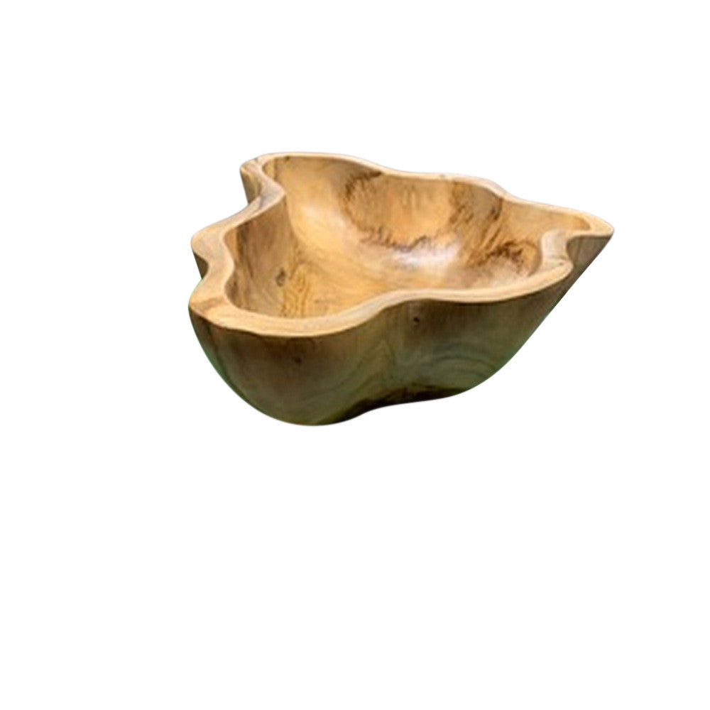 Medium Wooden Bowl - Berbere Imports