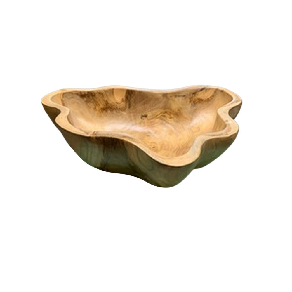 Medium Wooden Bowl - Berbere Imports