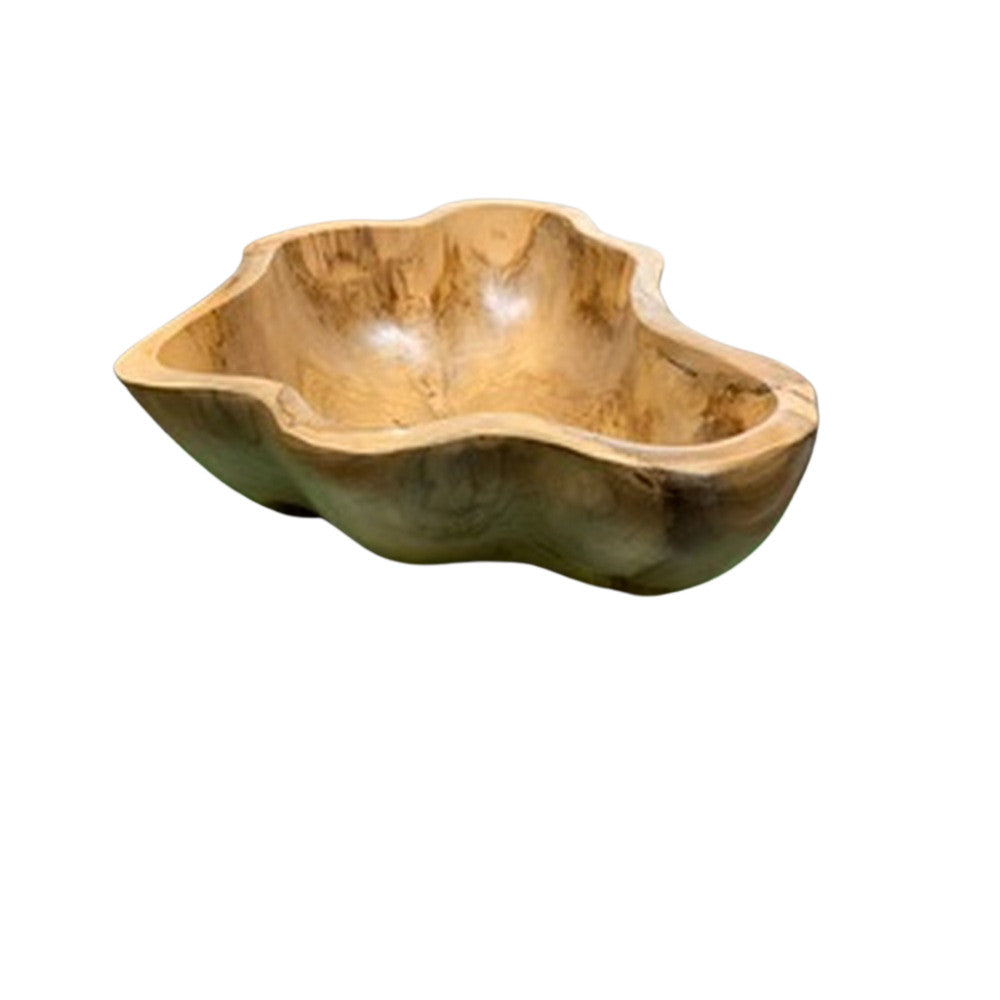 Medium Wooden Bowl - Berbere Imports