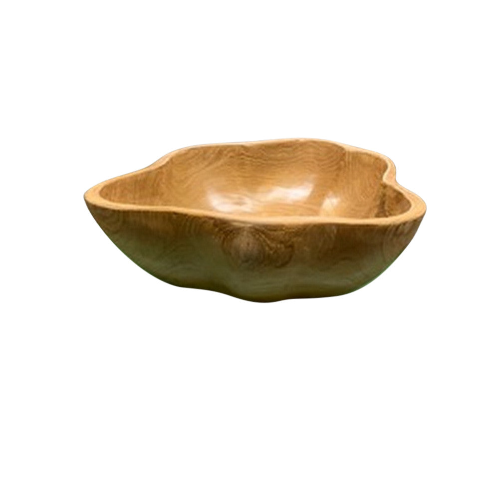 Medium Wooden Bowl - Berbere Imports