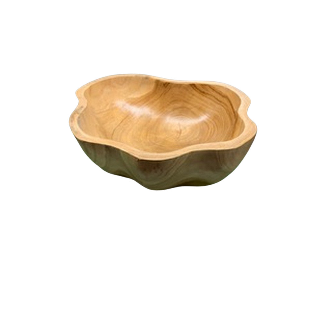 Medium Wooden Bowl - Berbere Imports