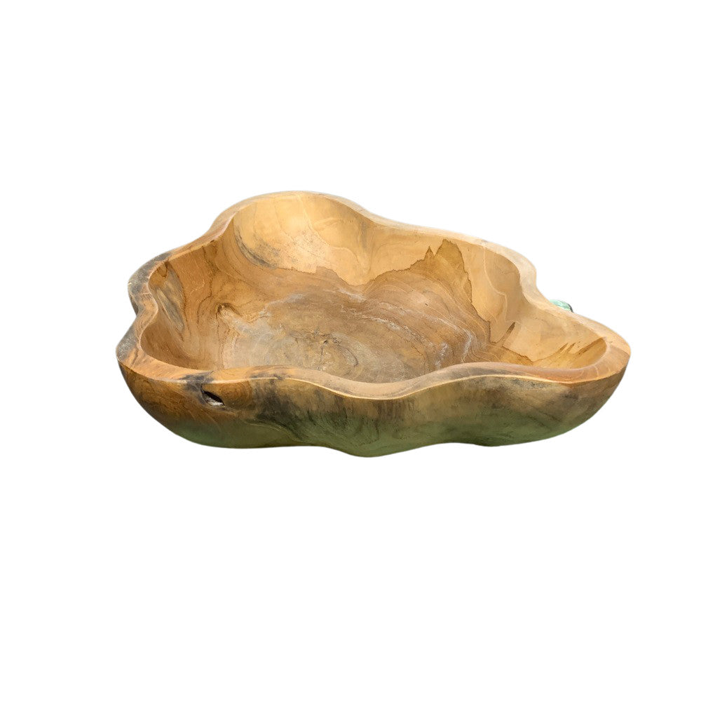 Medium Wooden Bowl - Berbere Imports