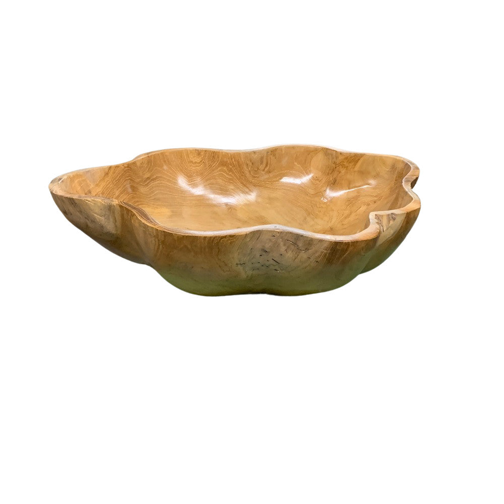 Medium Wooden Bowl - Berbere Imports