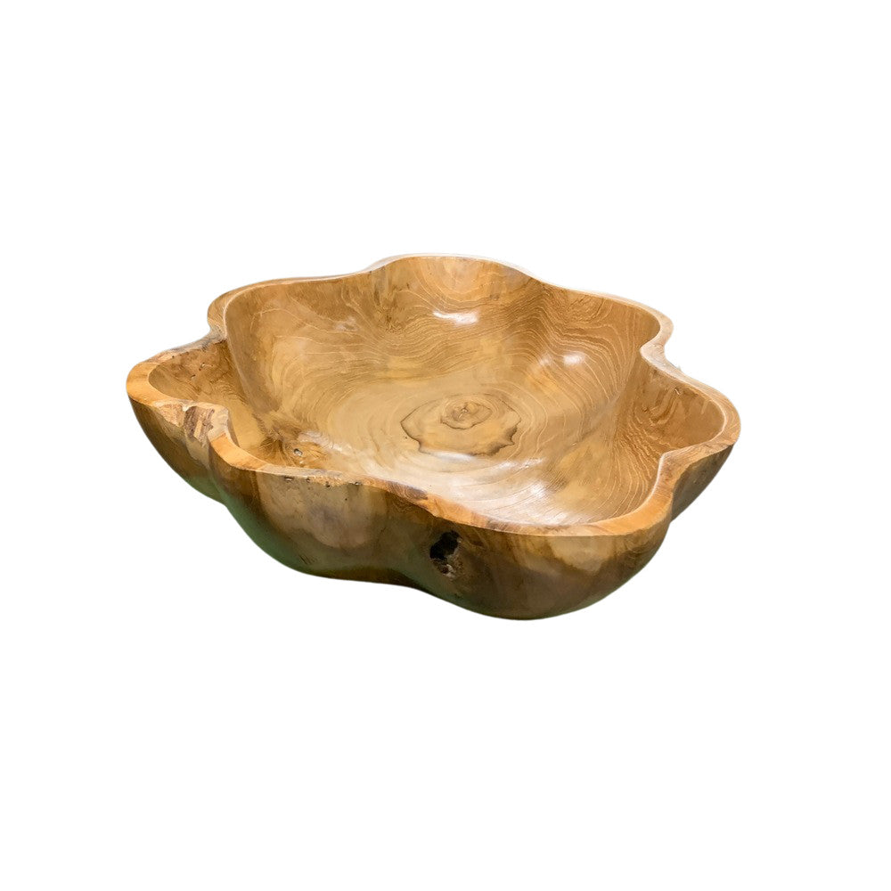 Medium Wooden Bowl - Berbere Imports