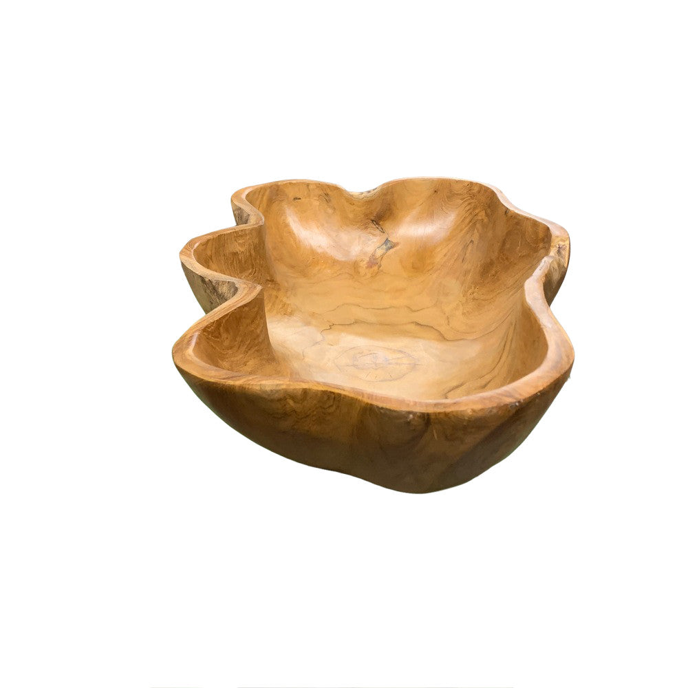 Medium Wooden Bowl - Berbere Imports
