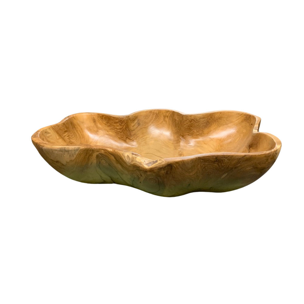 Medium Wooden Bowl - Berbere Imports