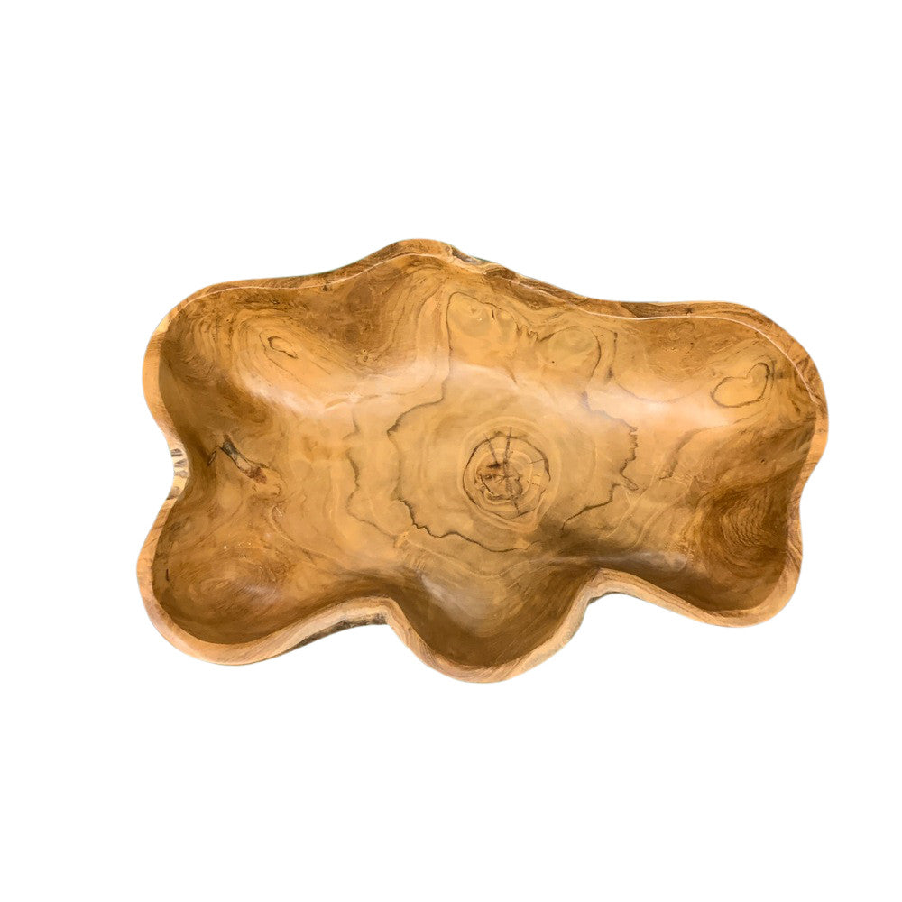 Medium Wooden Bowl - Berbere Imports