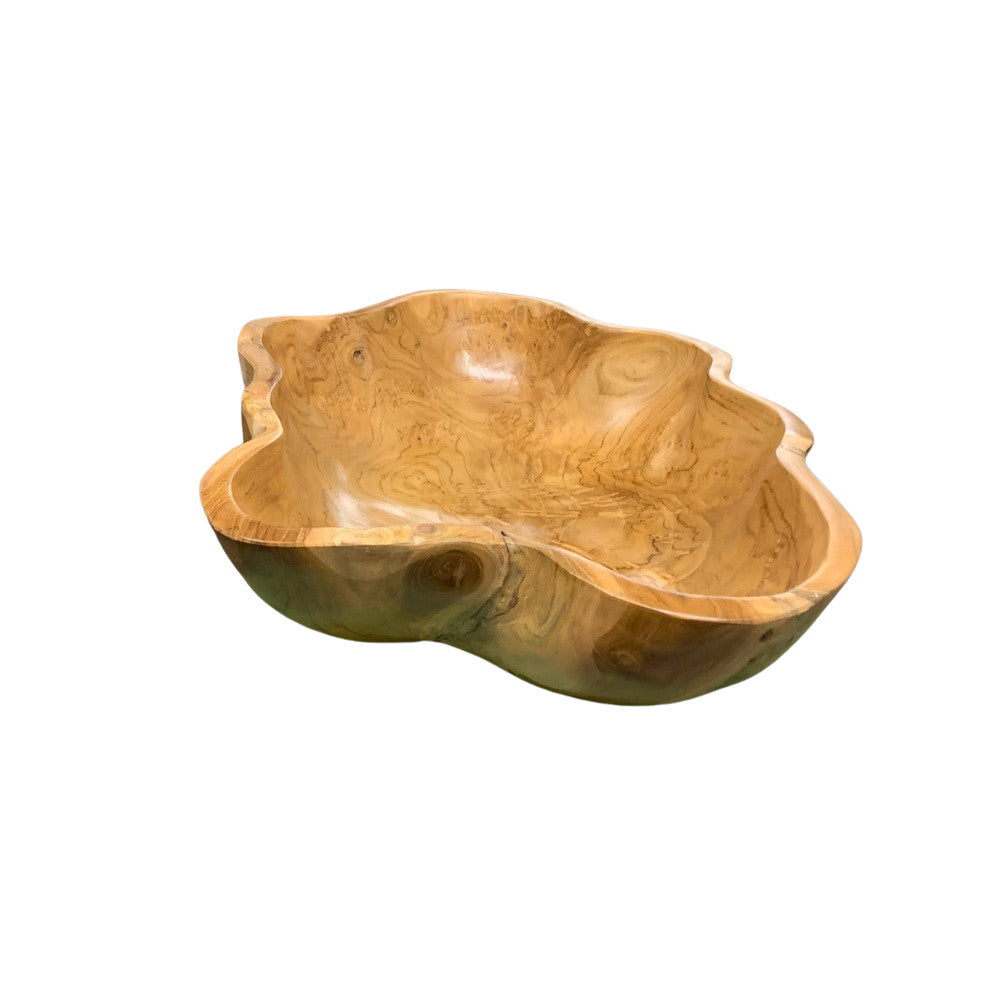 Medium Wooden Bowl - Berbere Imports