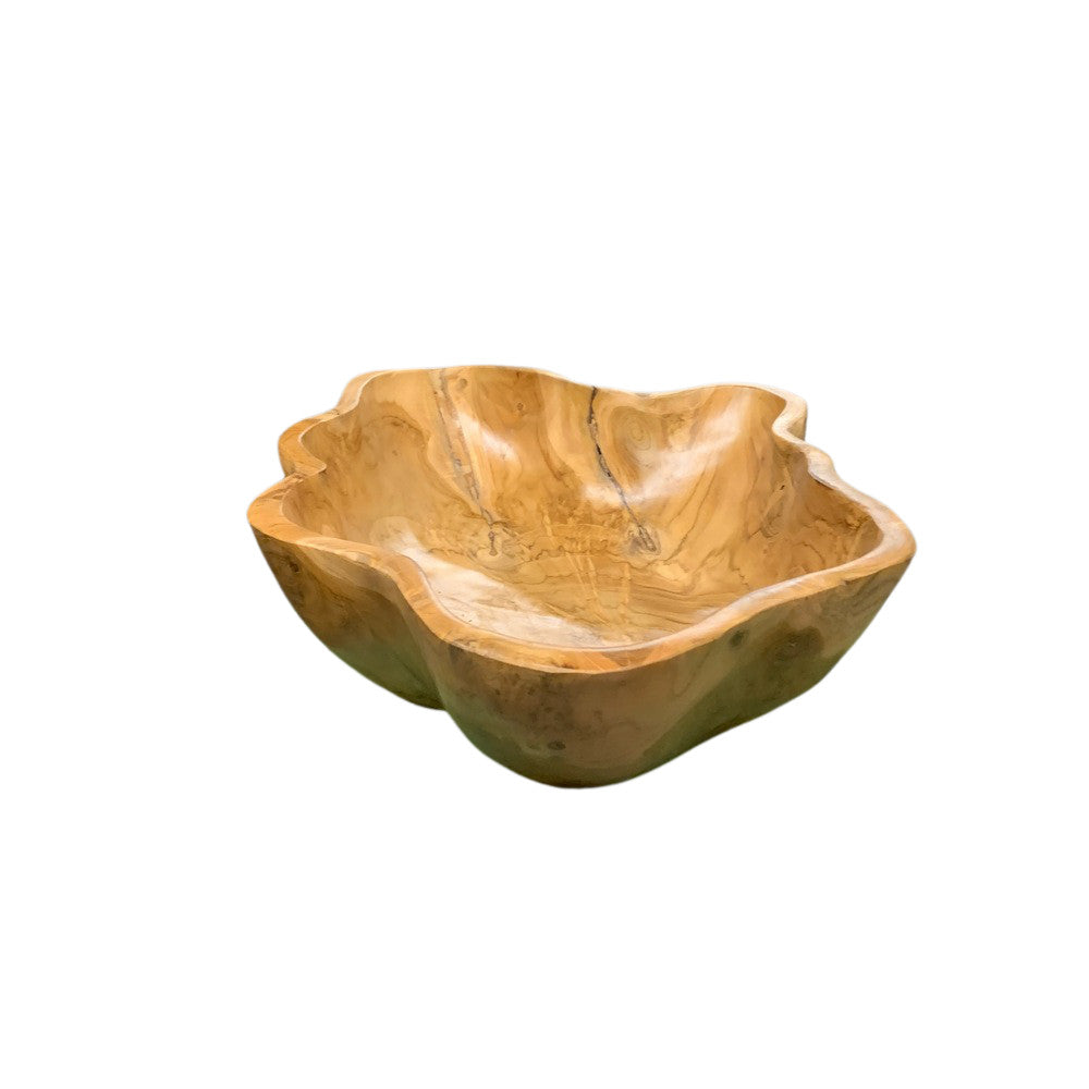 Medium Wooden Bowl - Berbere Imports