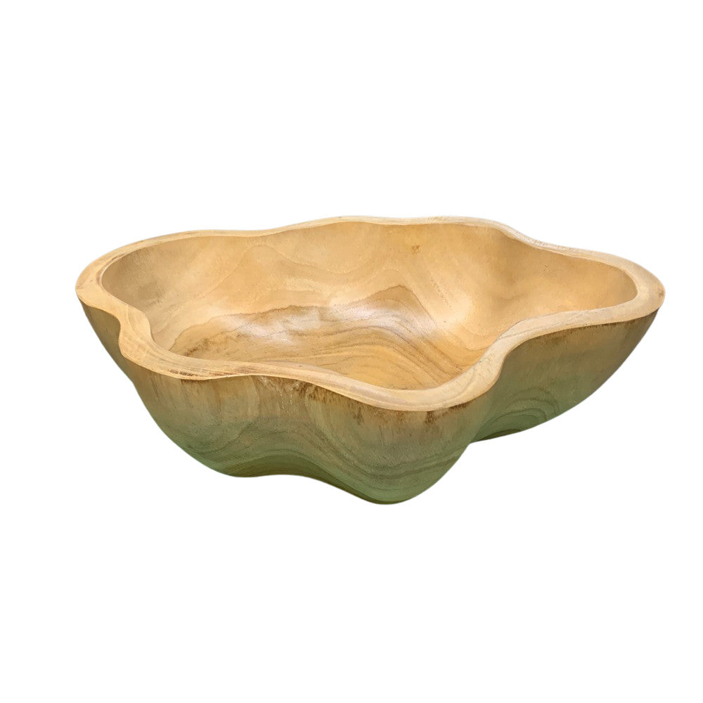 Medium Wooden Bowl - Berbere Imports
