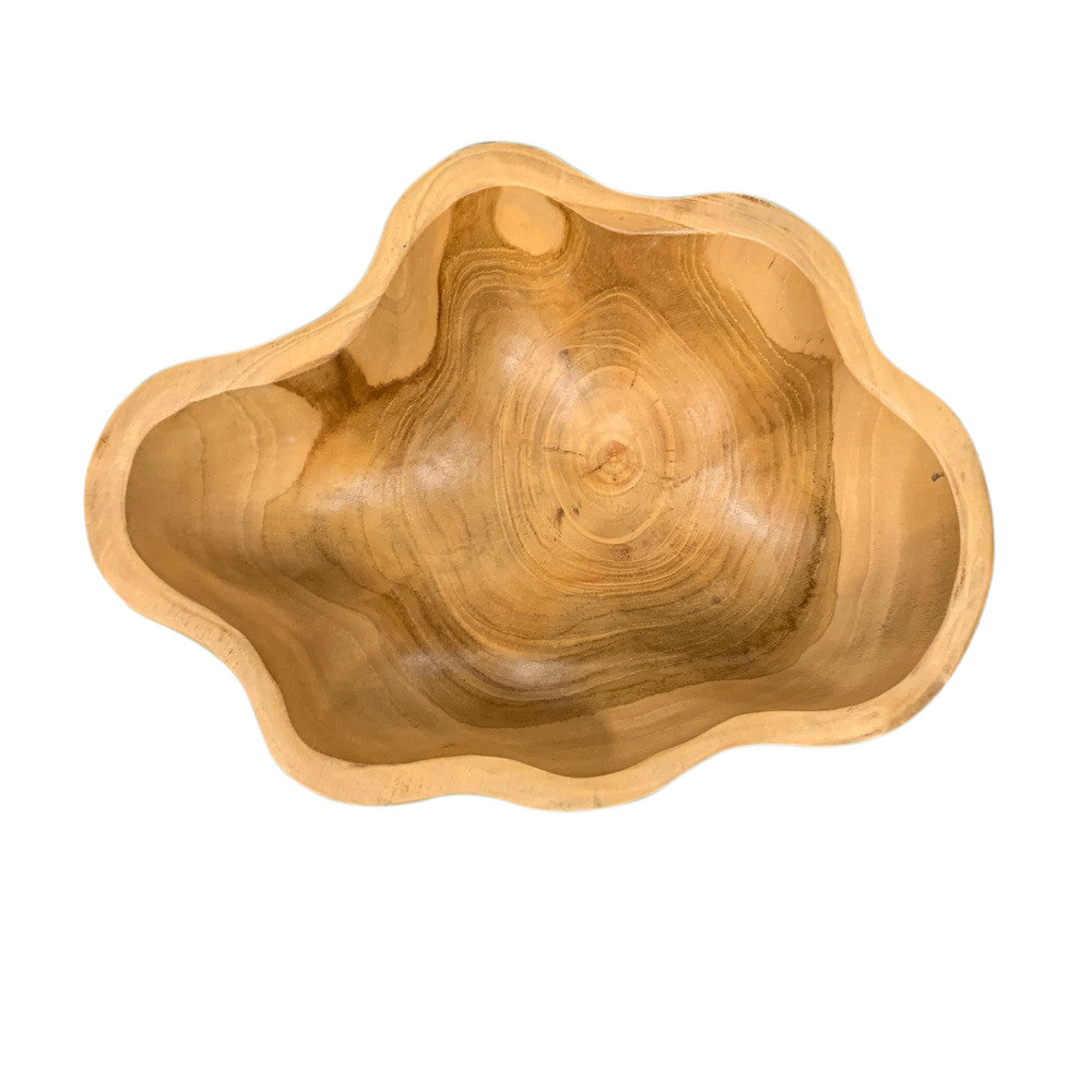 Medium Wooden Bowl - Berbere Imports
