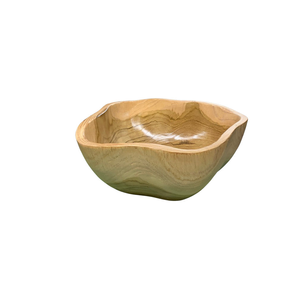 Medium Wooden Bowl - Berbere Imports