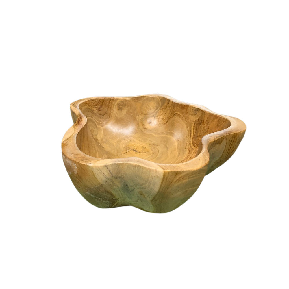 Medium Wooden Bowl - Berbere Imports
