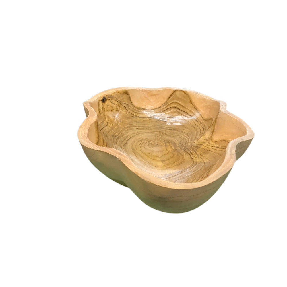 Medium Wooden Bowl - Berbere Imports