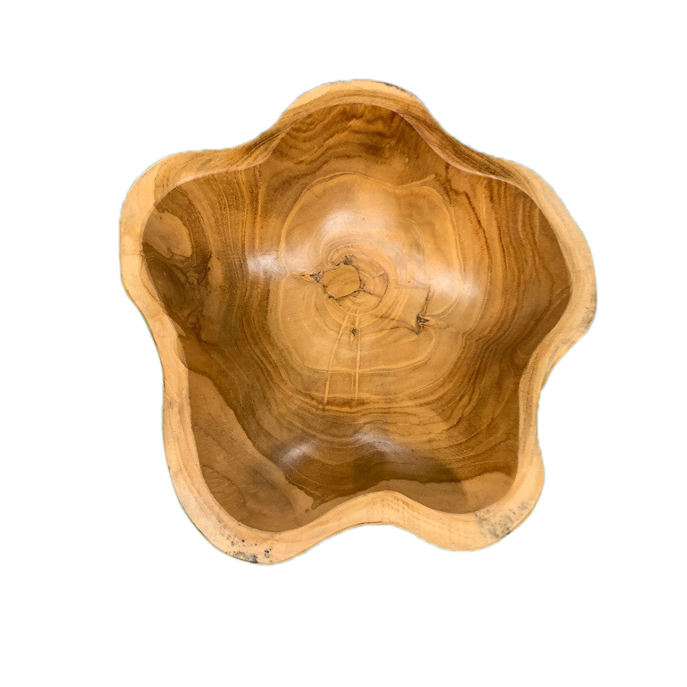 Medium Wooden Bowl - Berbere Imports