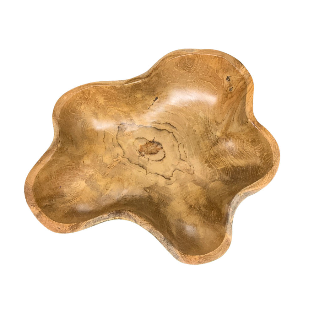 Medium Wooden Bowl - Berbere Imports