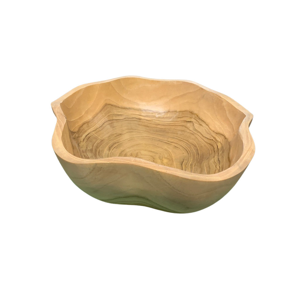 Medium Wooden Bowl - Berbere Imports