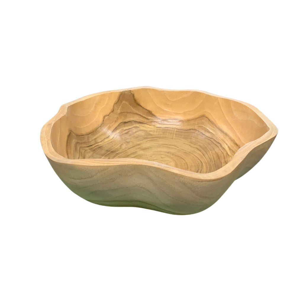 Medium Wooden Bowl - Berbere Imports