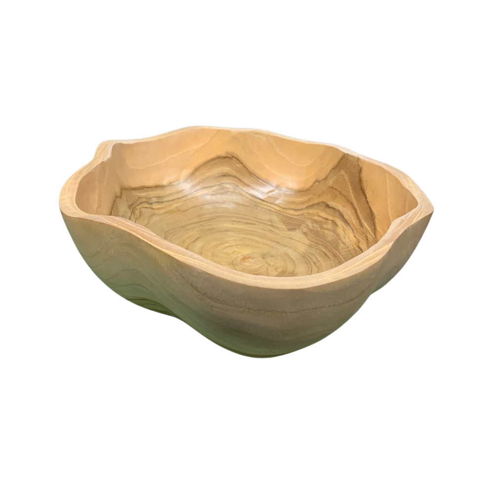 Medium Wooden Bowl - Berbere Imports